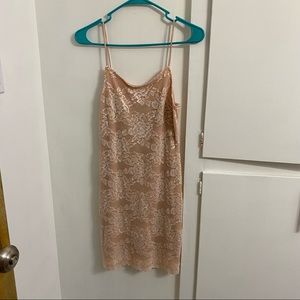 FOREVER21 PINK FLORAL DRESS